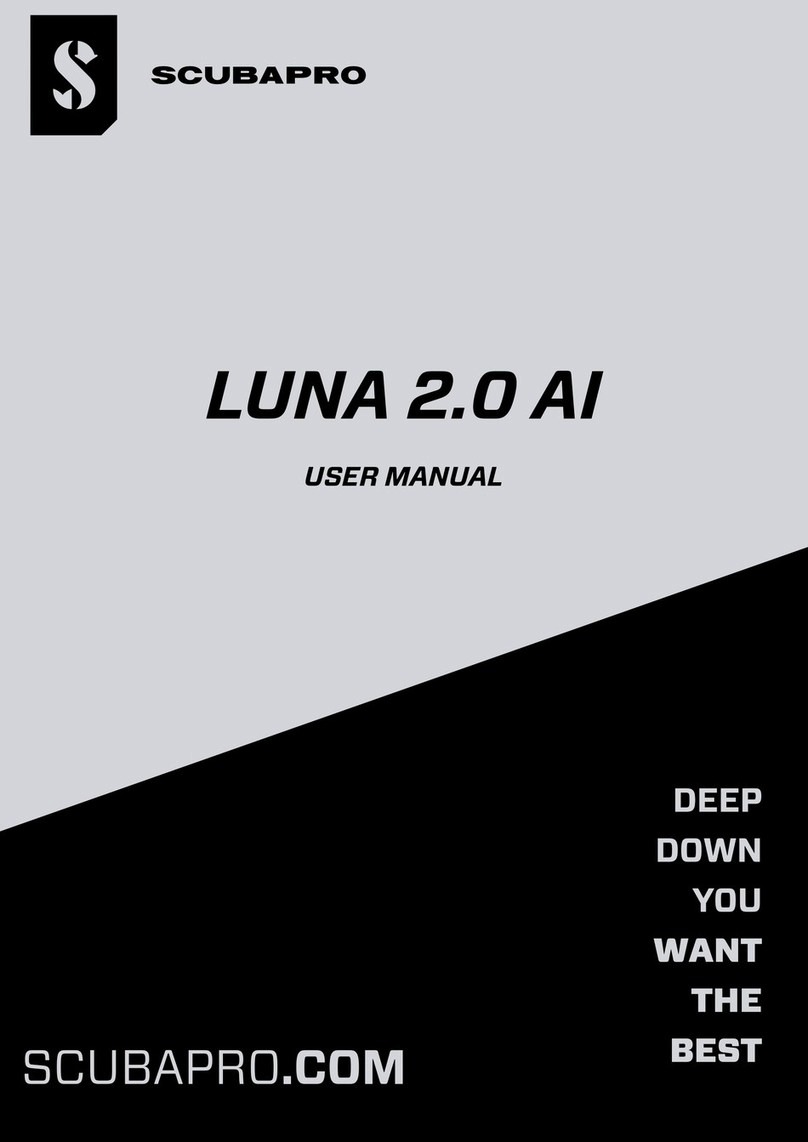 Uwatec LUNA 2.0 AI User manual
