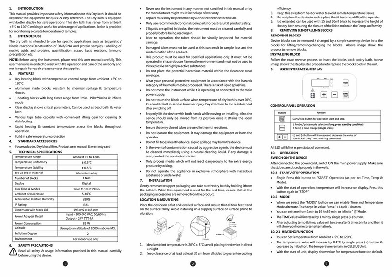 Neuation iTHERM D150-1 Operational manual