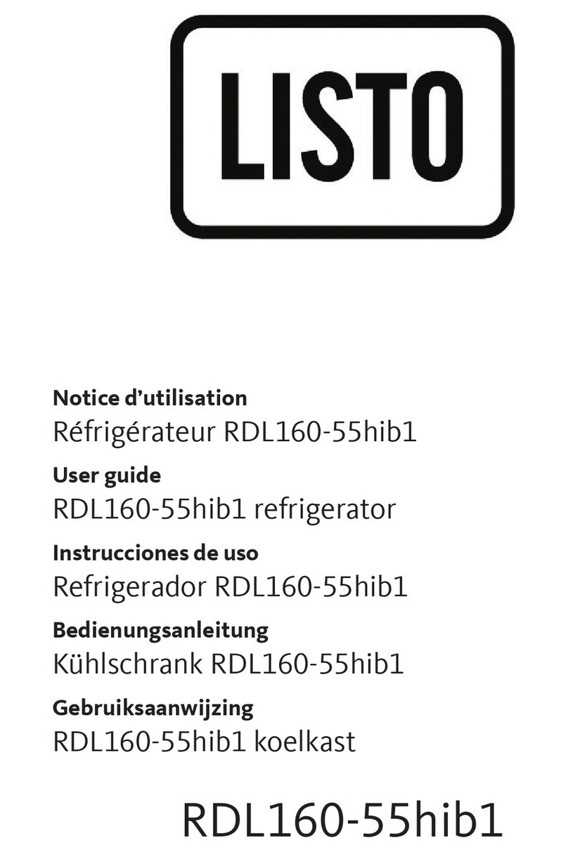 Listo RDL160-55hib1 user guide