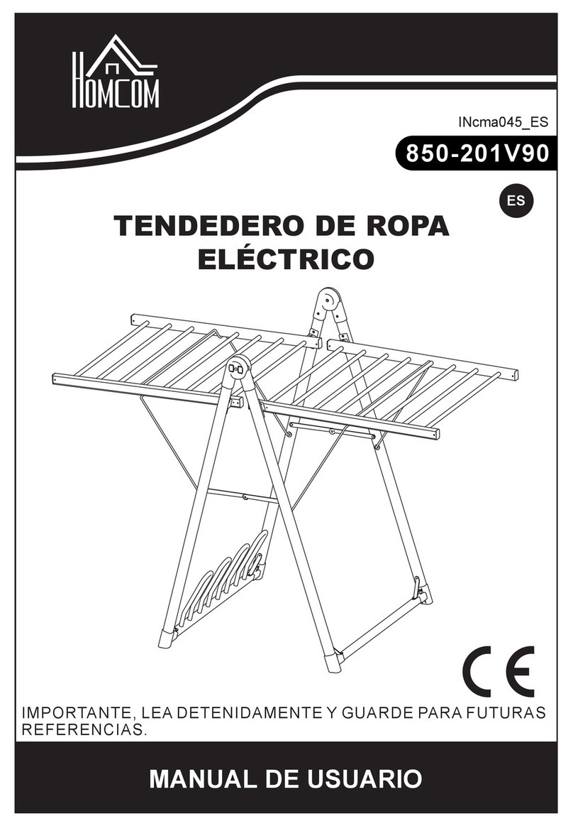 HOMCOM 850-201V90 User manual