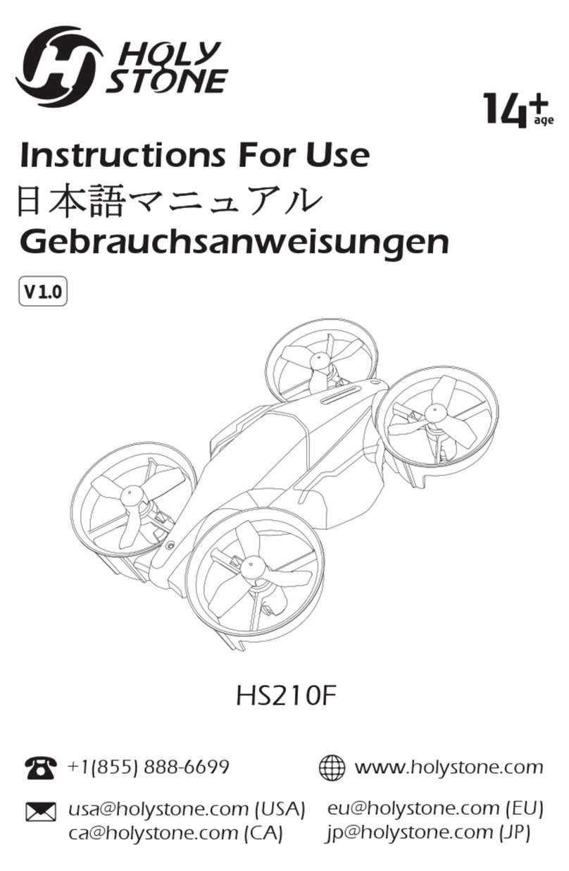 Holystone HS210F Instructions for use