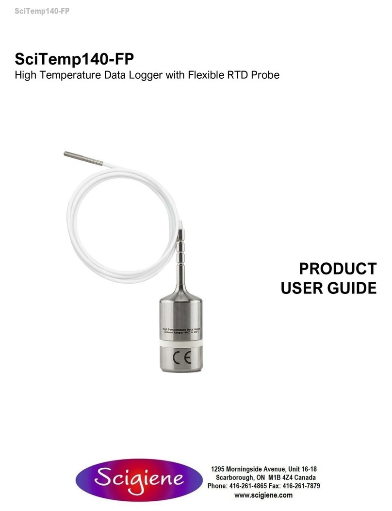 scigiene SciTemp140-FP Product user guide