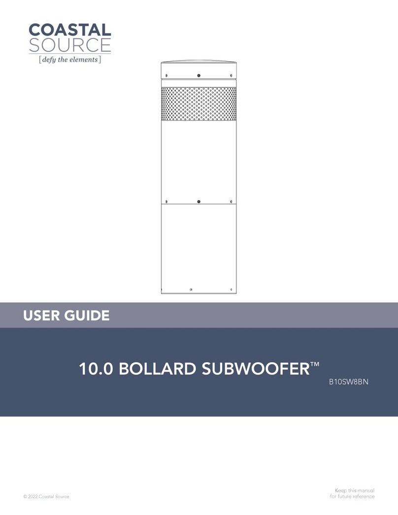 Coastal Source B10SW8BN user guide
