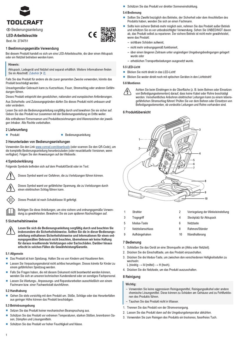 TOOLCRAFT 2734751 User manual