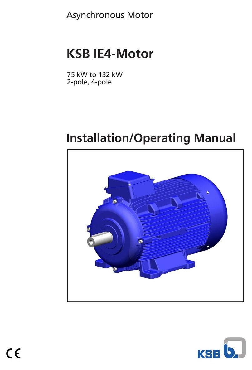 KSB IE4 Installation instructions