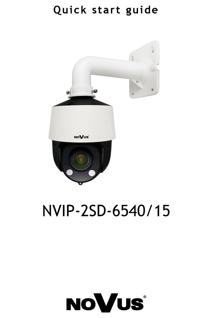 Novus NVIP-2SD-6540/15 quick start guide