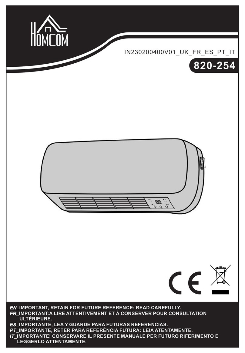 HOMCOM 820-254 User manual