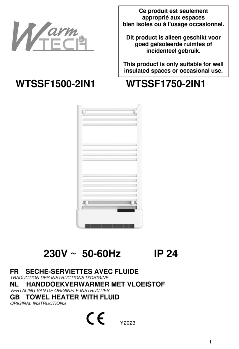 Warmtech WTSSF1500-2IN1 Original instructions