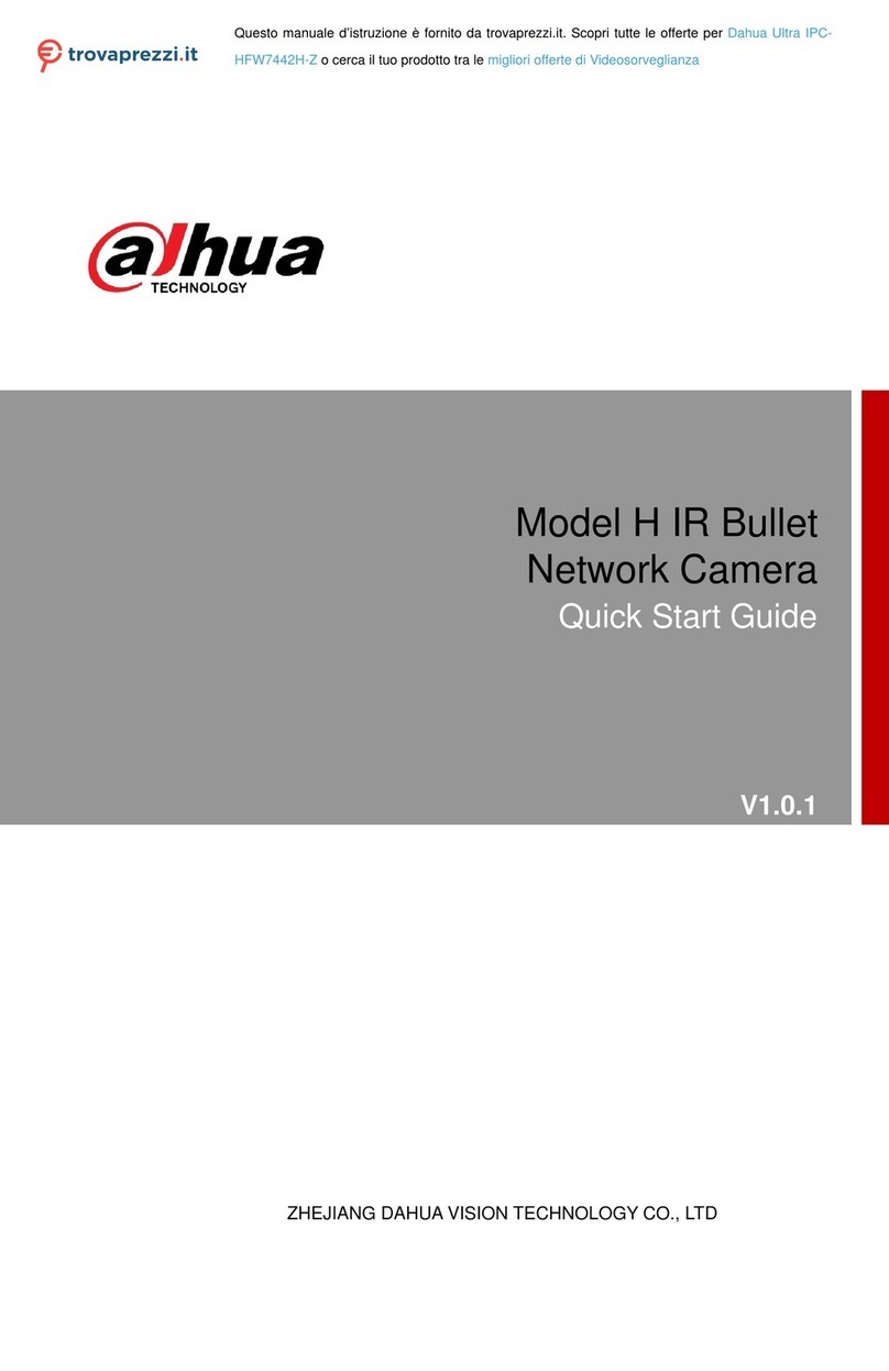 Dahua Technology Ultra IPC-HFW7442H-Z User manual