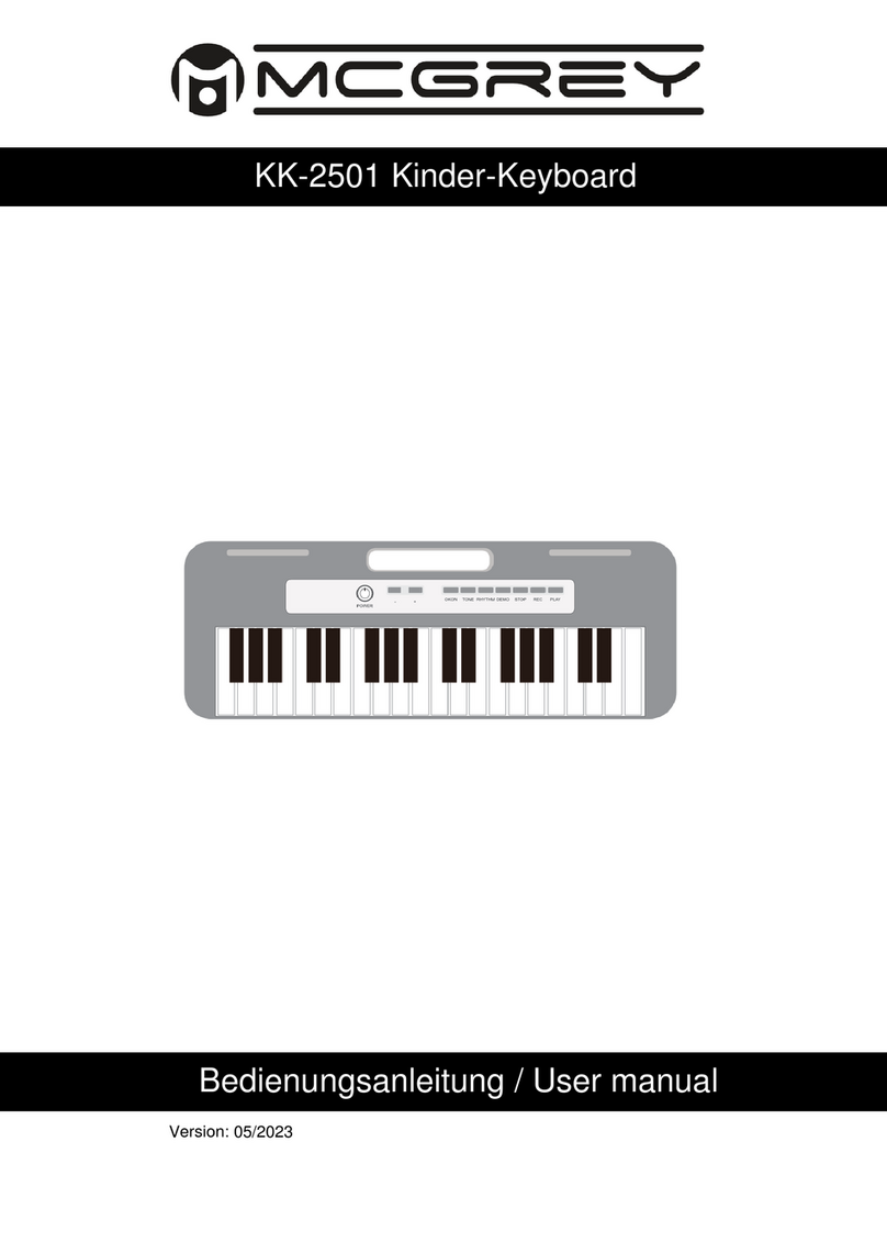 McGrey KK-2501 user manual