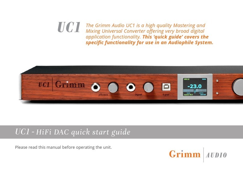 Grimm Audio UC1 quick start guide