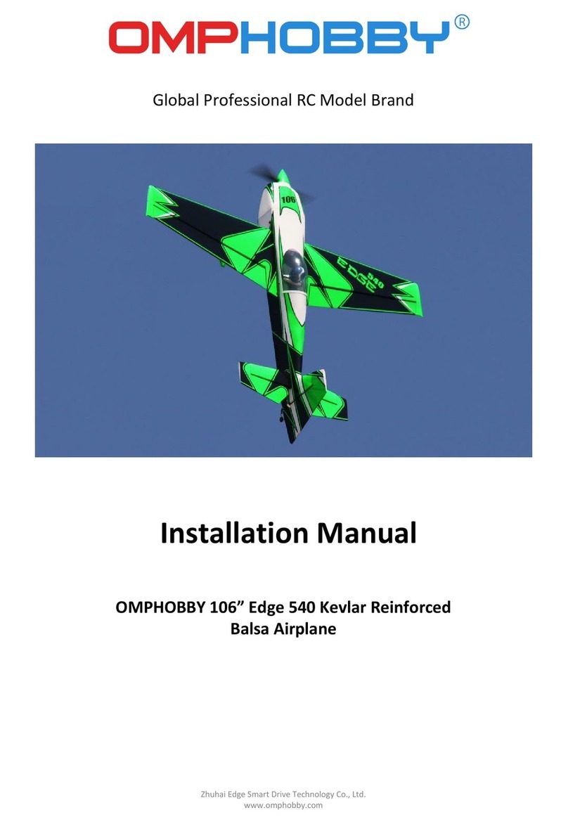 OMPHOBBY Edge 540 User manual