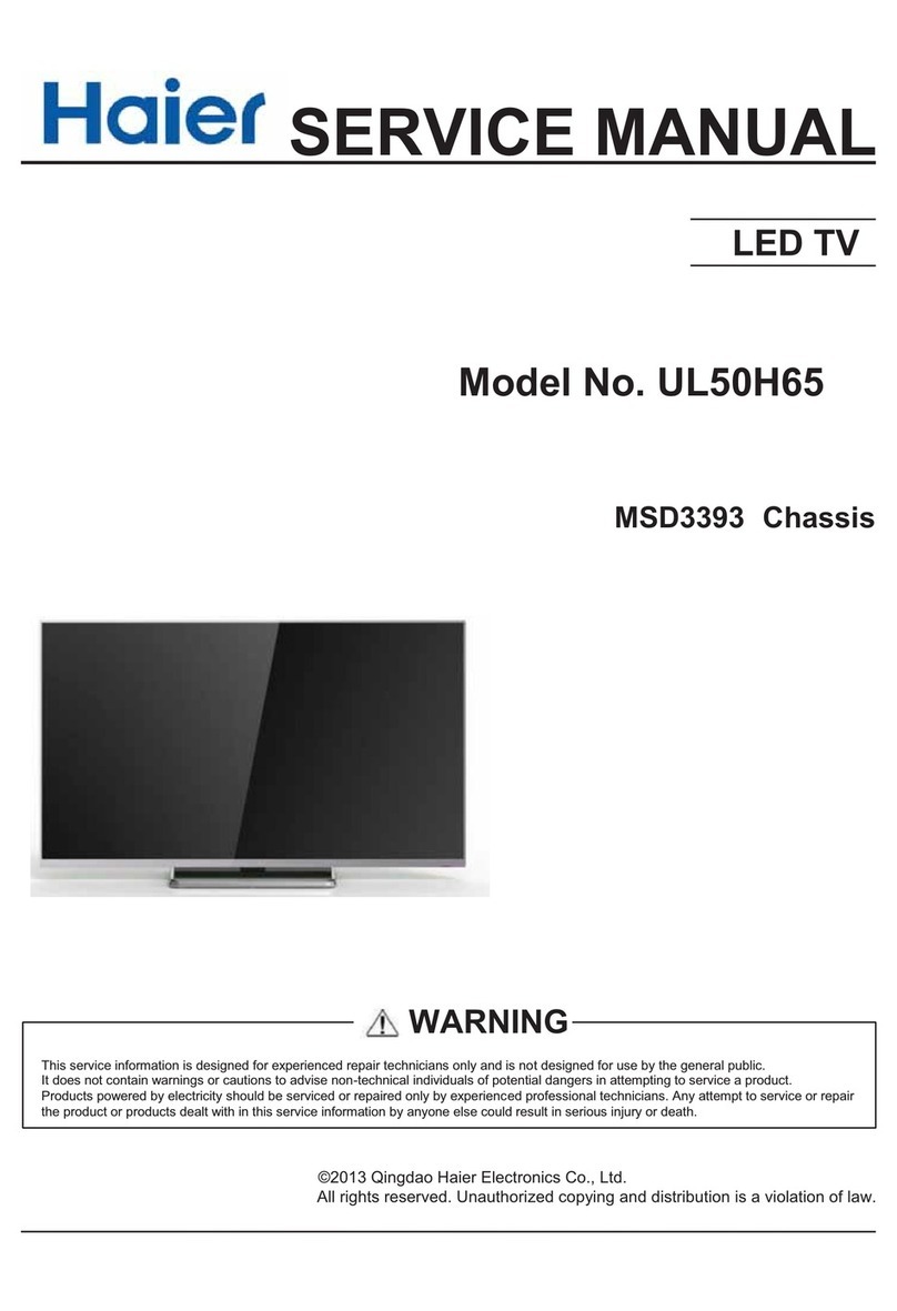 Haier UL50H65 User manual Haier UL50H65 User manual