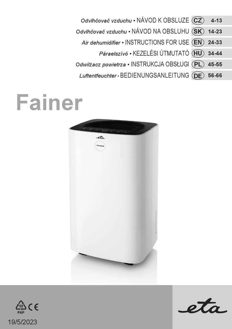 eta Fainer Instructions for use