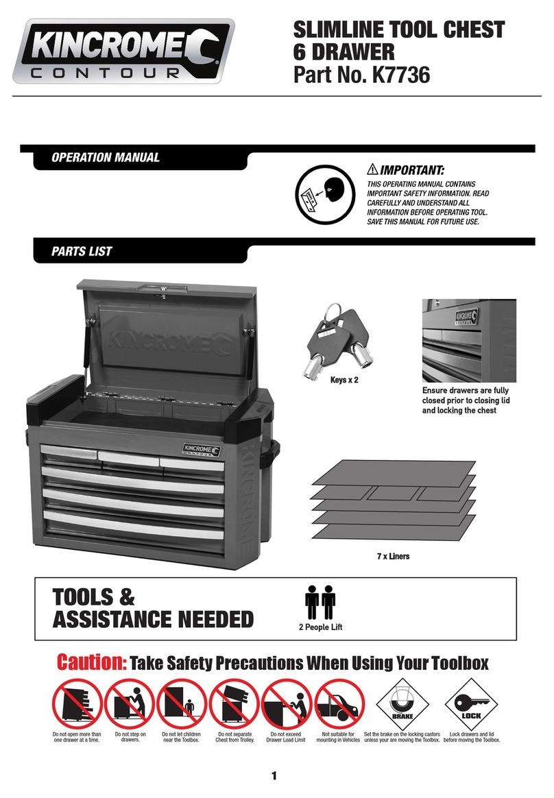 kincrome Contour K7736 User manual