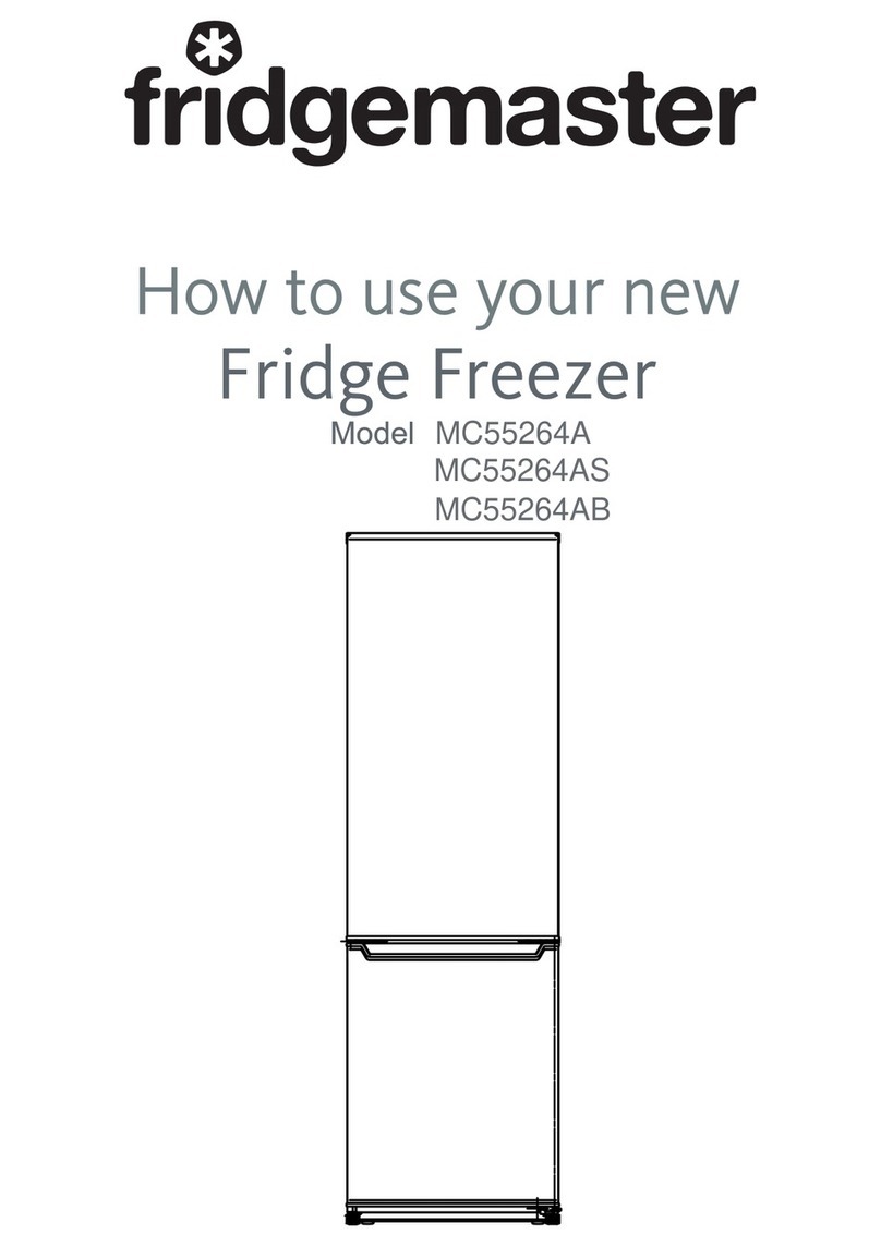 Fridgemaster MC55264A User manual
