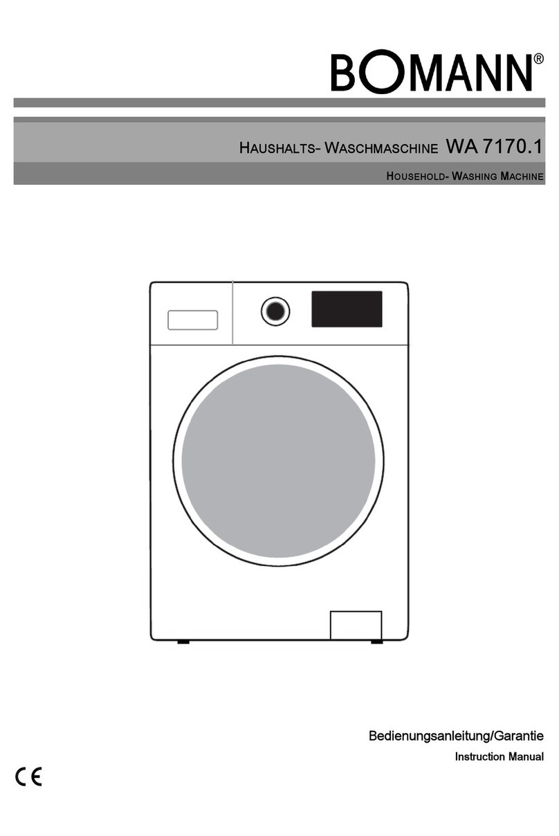 BOMANN WA 7170.1 instruction manual