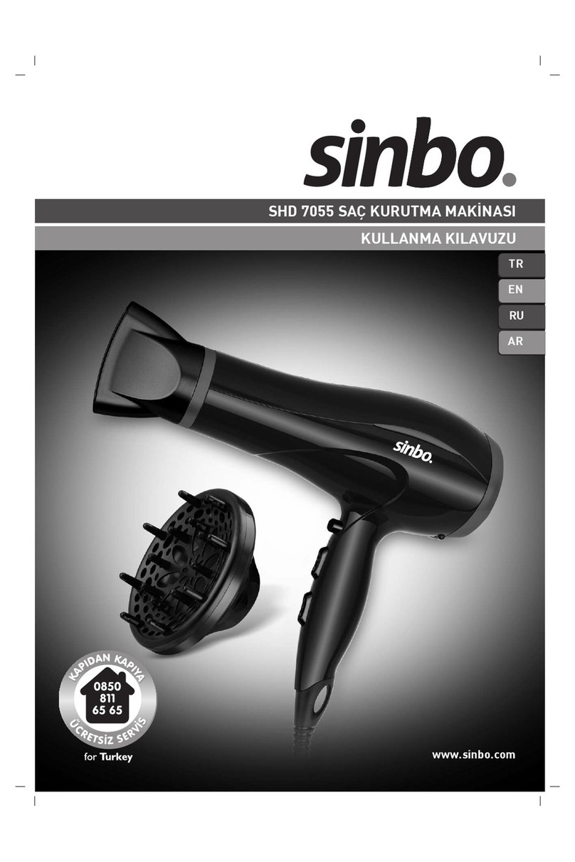 Sinbo SHD 7055 manual