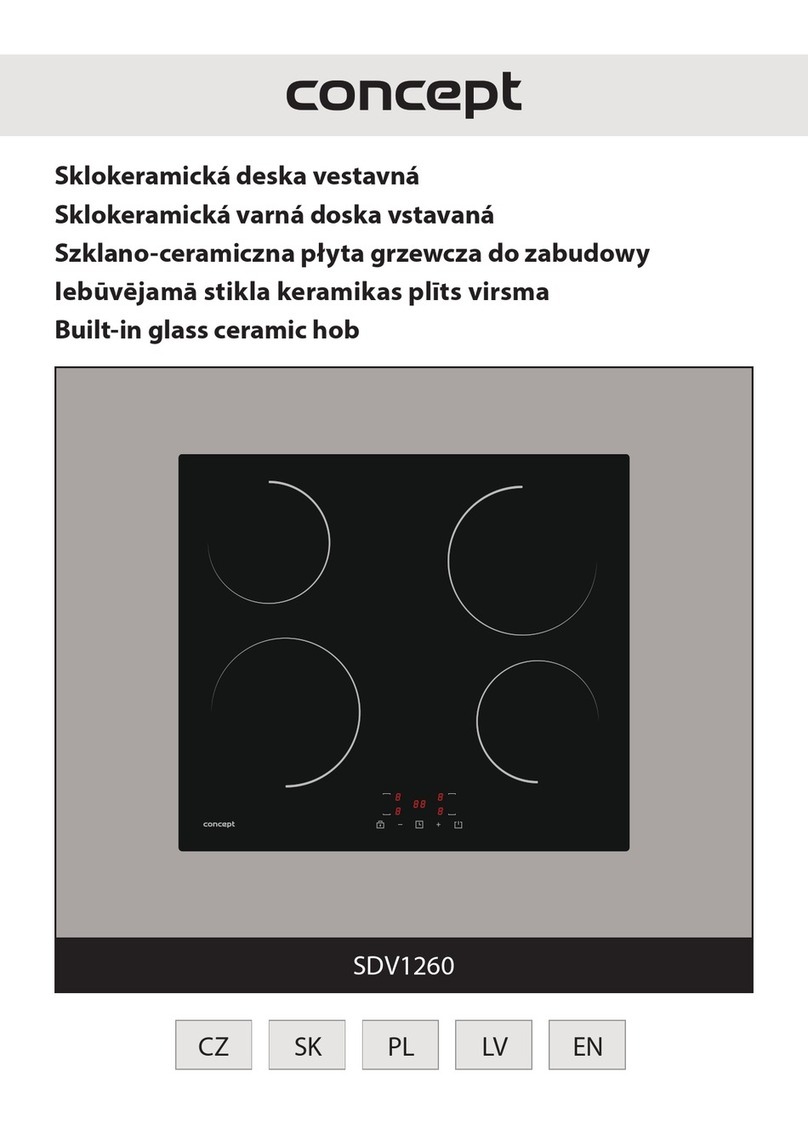 Concept2 SDV1260 User manual