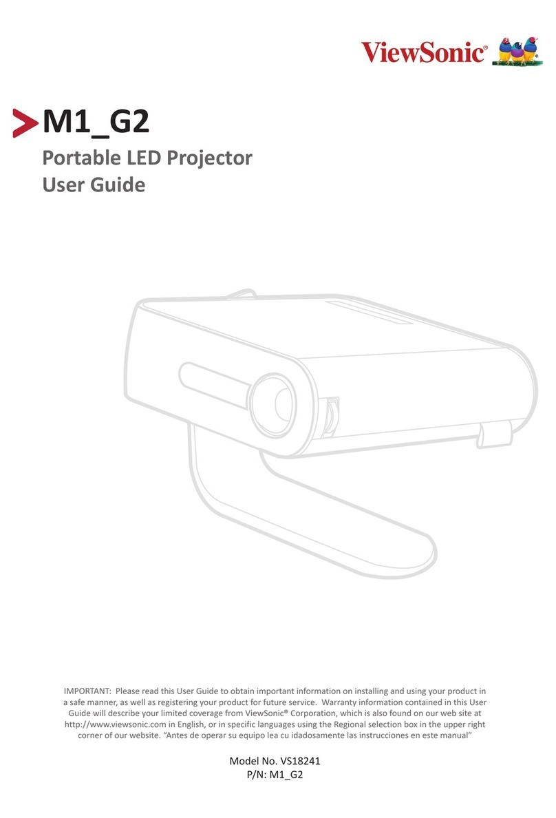 ViewSonic M1 G2 user guide
