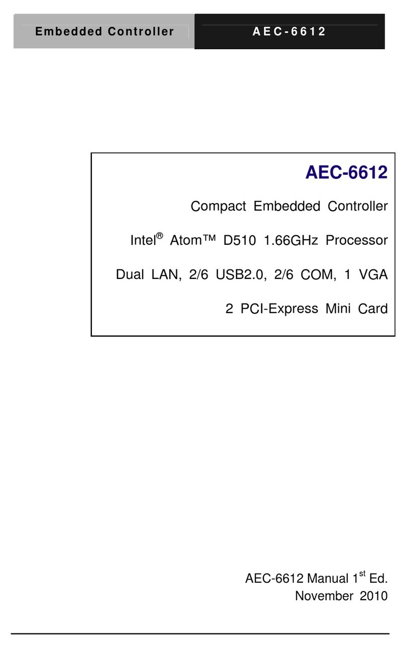 Aaeon AEC-6612 User manual