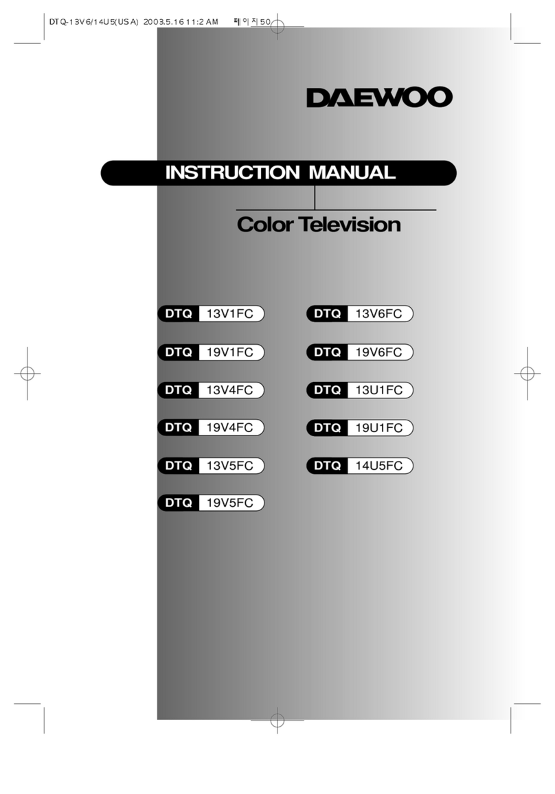 Daewoo DTQ 13V6FC User manual