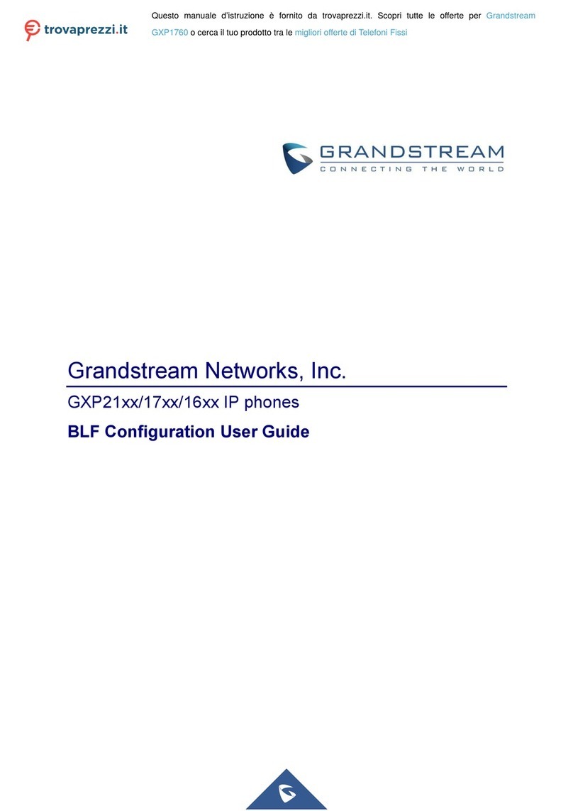 Grandstream Networks GXP17 Series Configuration user guide