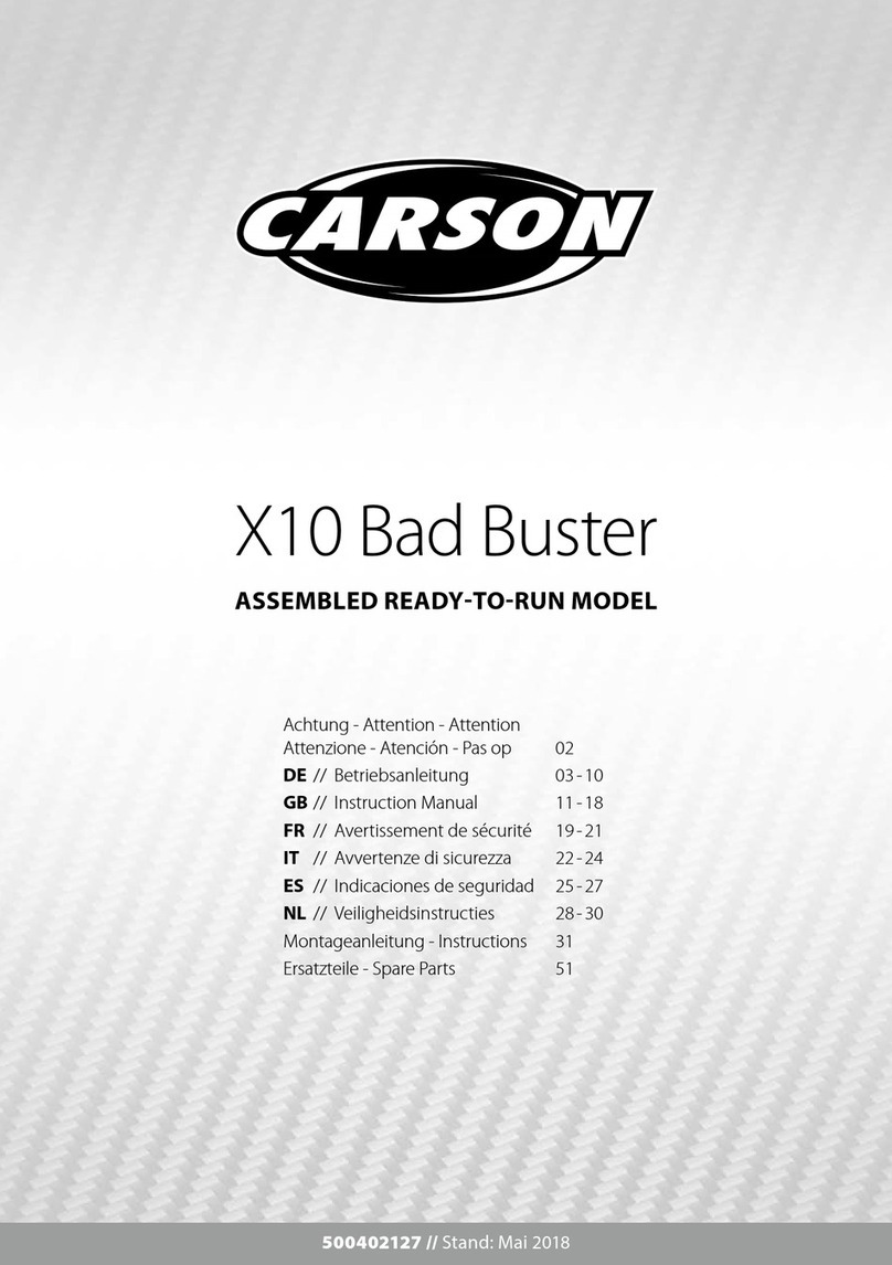 Carson X10 Bad Buster instruction manual