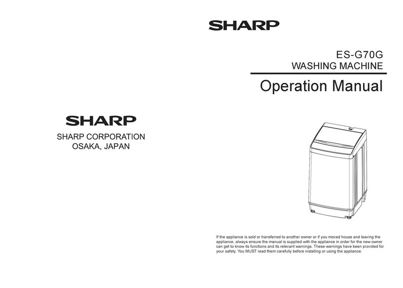 Sharp ES-G70G User manual