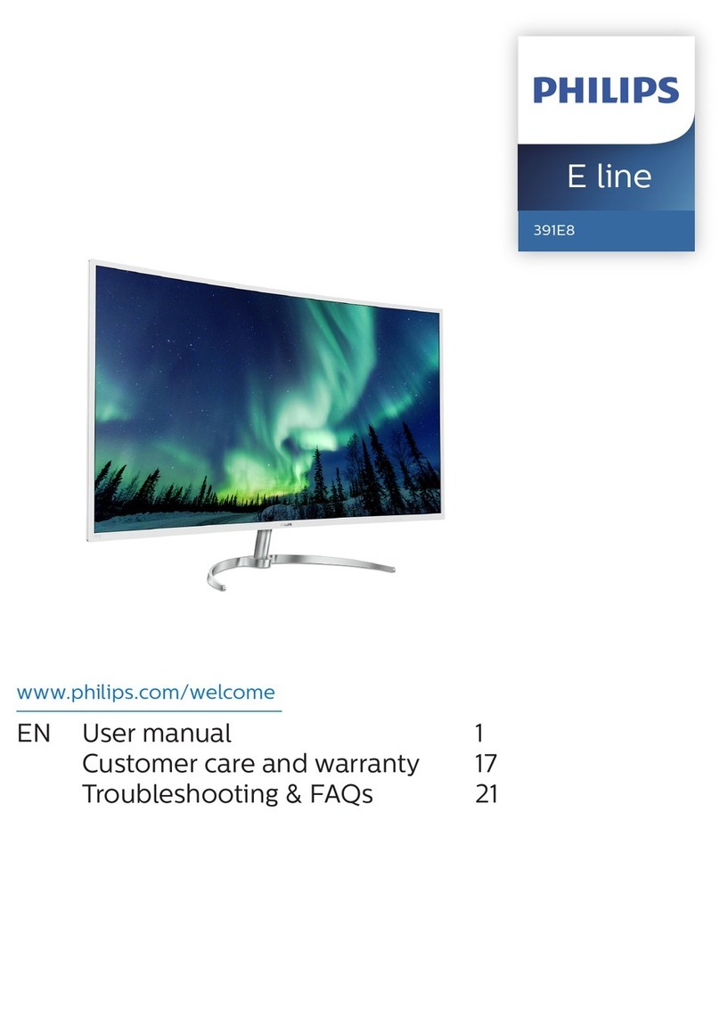 Philips 391E8 User manual