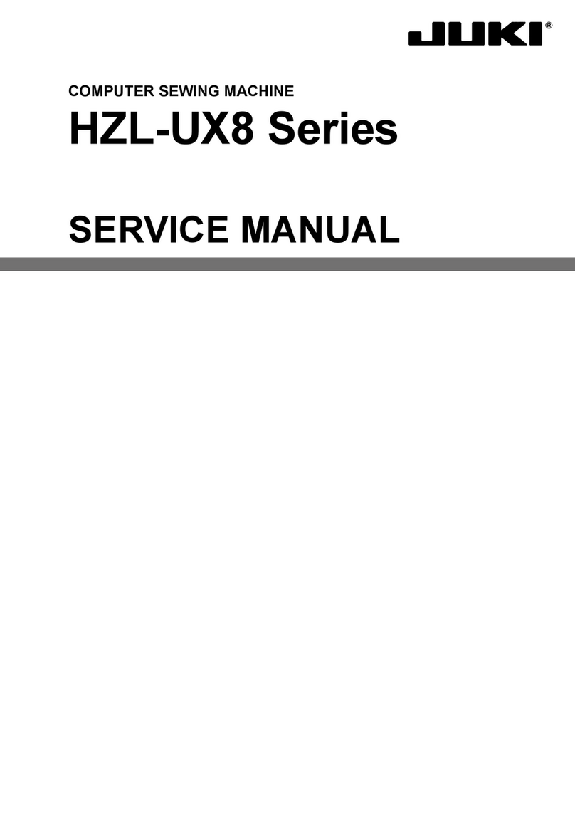 JUKI HZL-UX8 Service manual