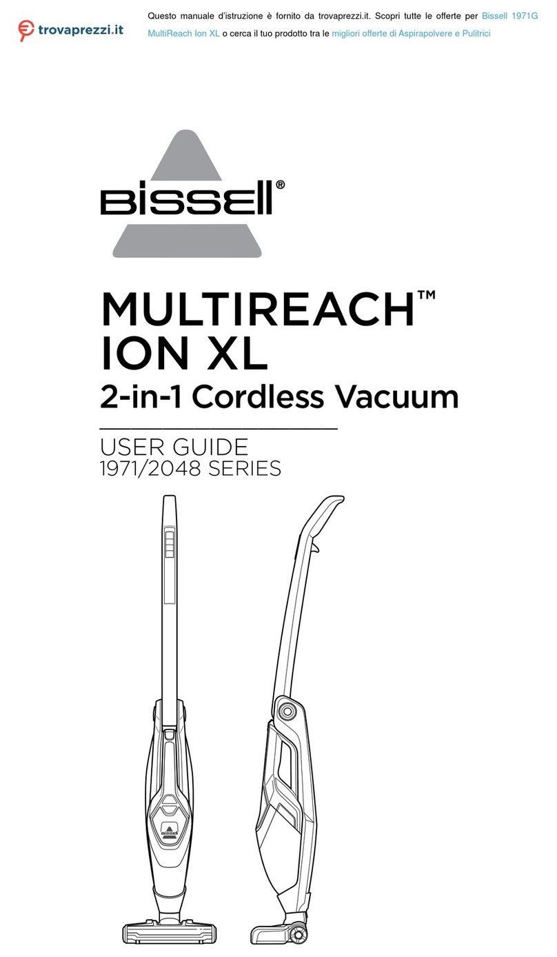 Bissell 1971 Series User manual Bissell 1971 Series User manual