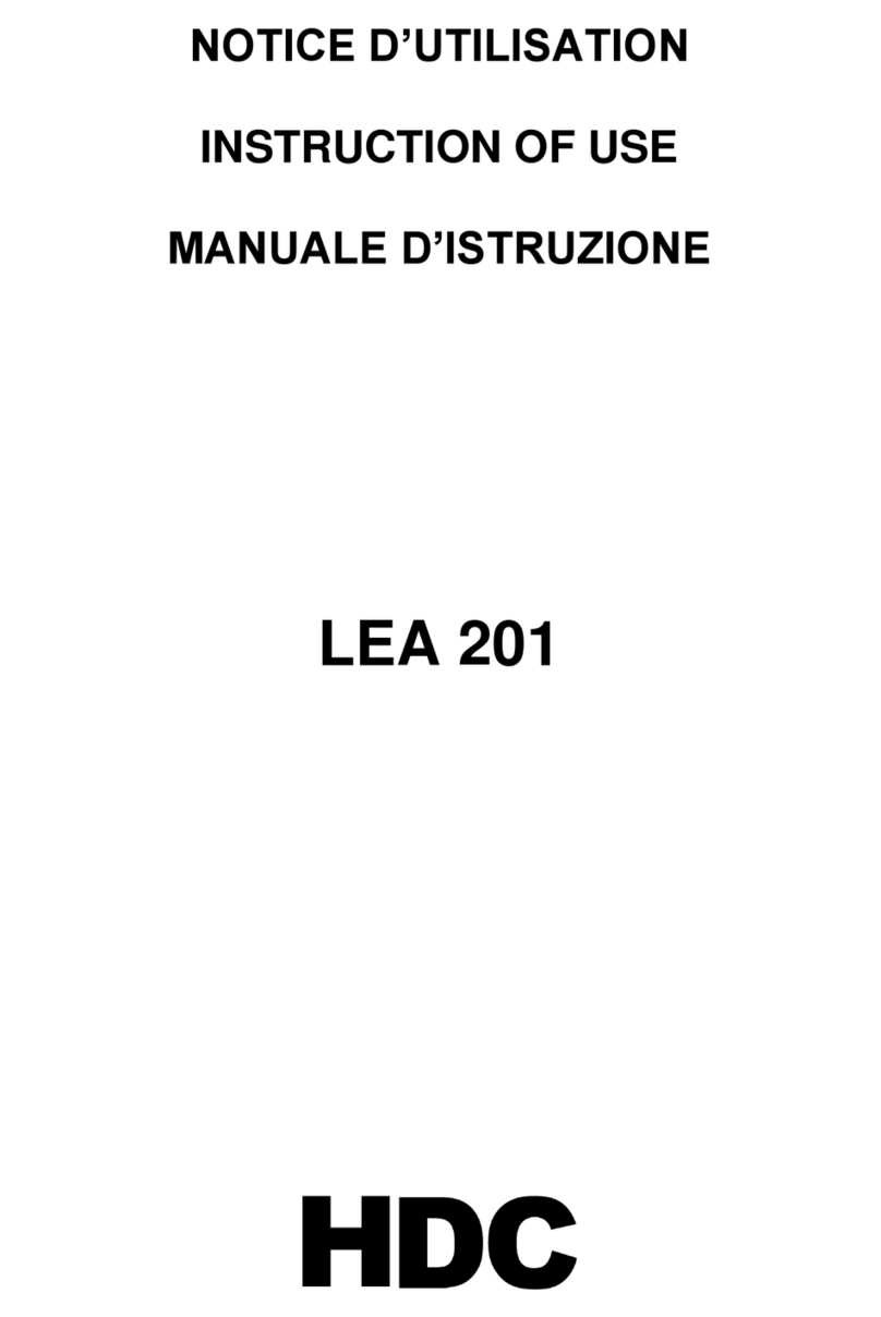 HDC LEA 201 Instruction Manual