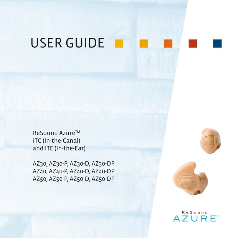 ReSound AZ30 User manual