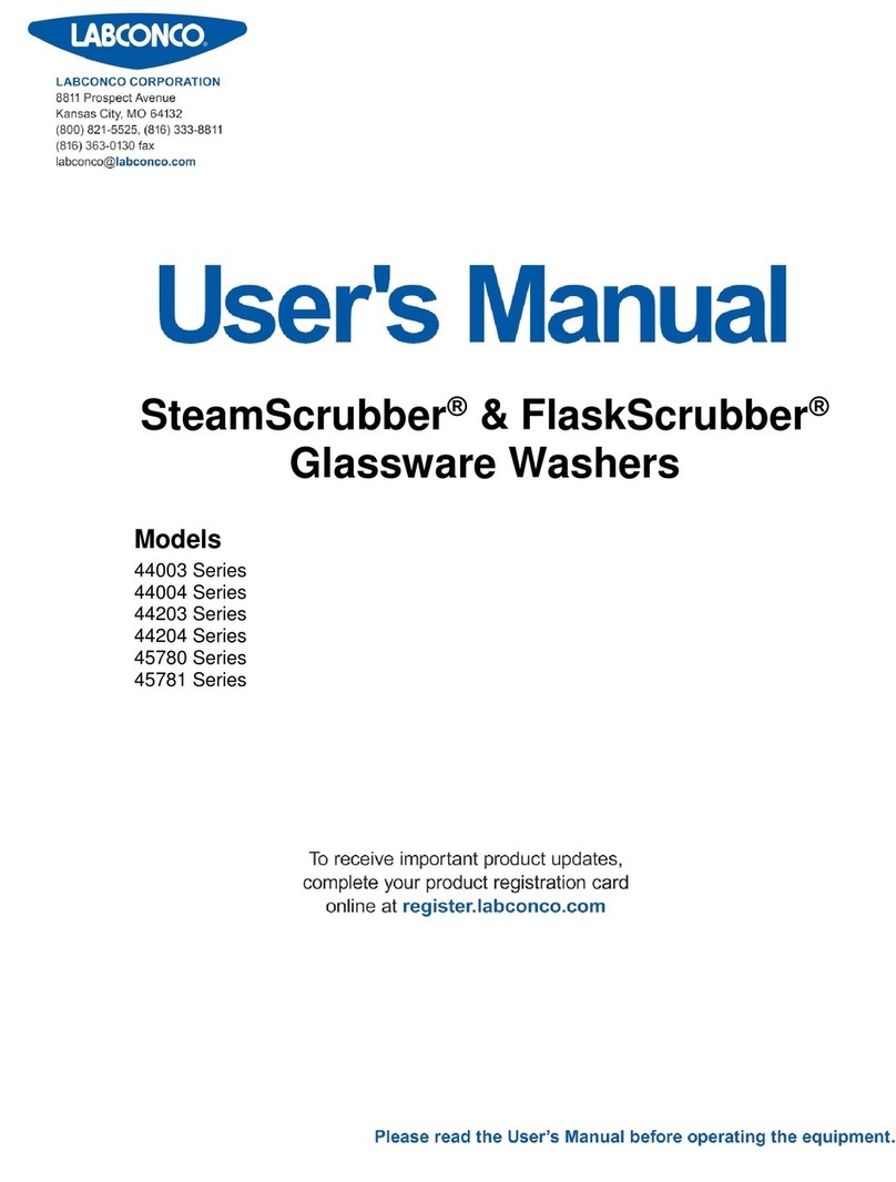 Labconco SteamScrubber 45780 Series User manual