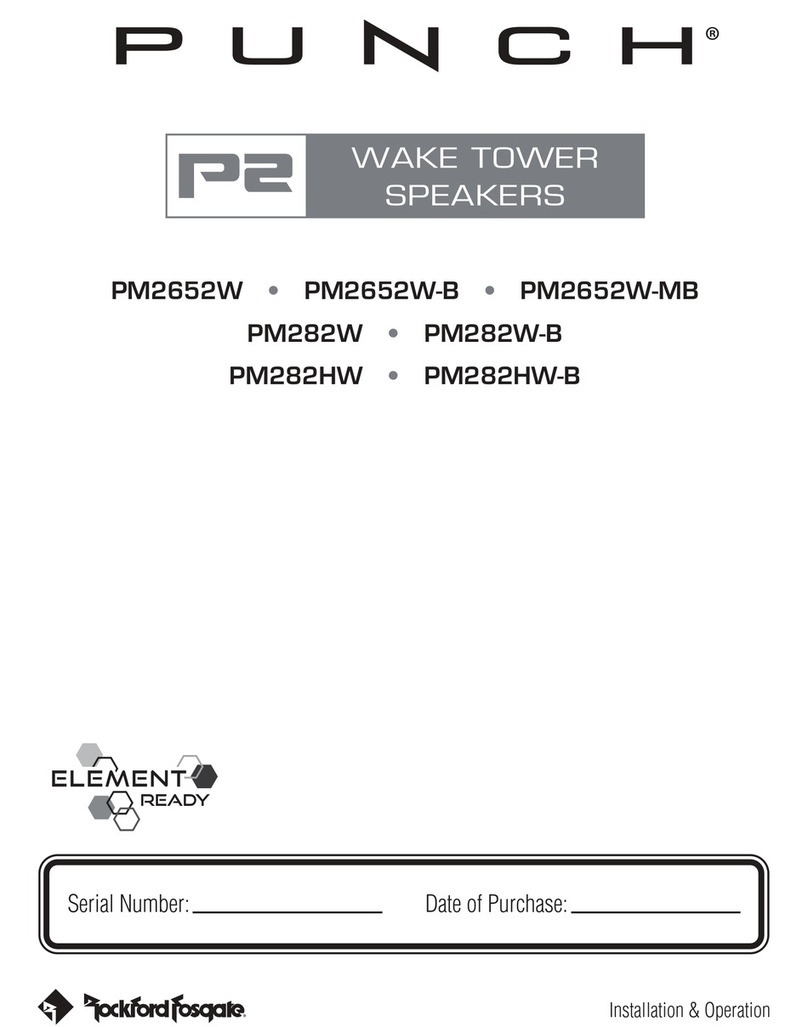 Rockford Fosgate Punch PM2652W Guide