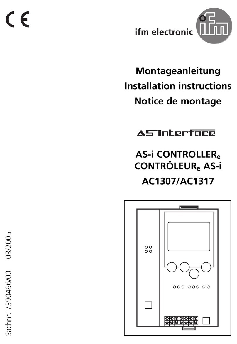 IFM Electronic ASinterface AC1307 installation instructions
