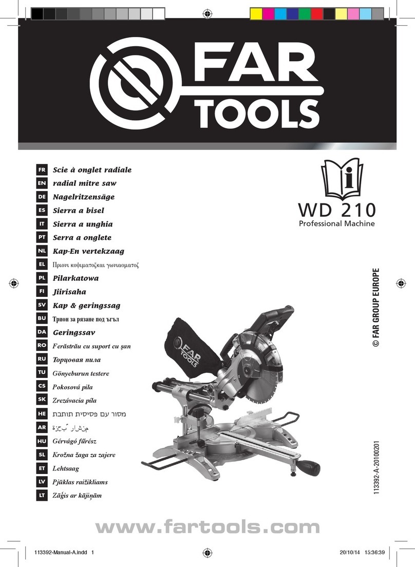Far Tools WD 210 manual
