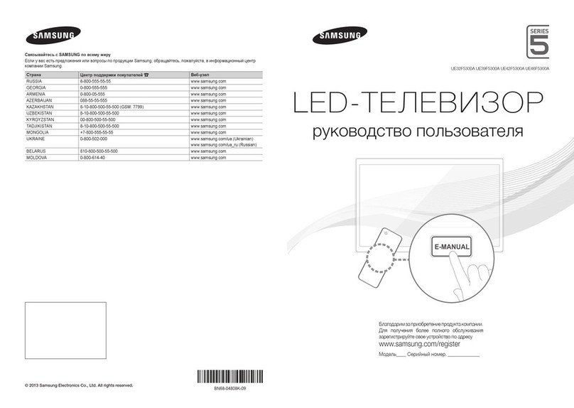 Samsung UE32F5300A User manual