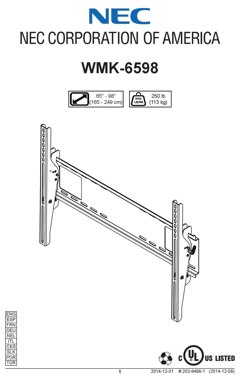 NEC WMK-6598 manual