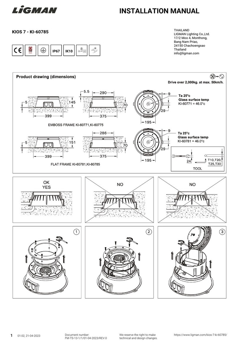 LIGMAN KI-60785 installation manual