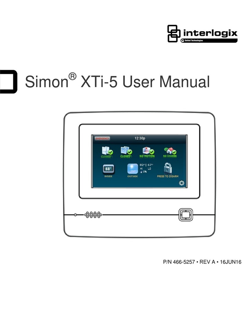 Interlogix Simon XTi-5 Version 2 User manual