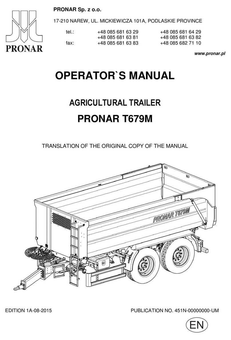 PRONAR T679M User manual