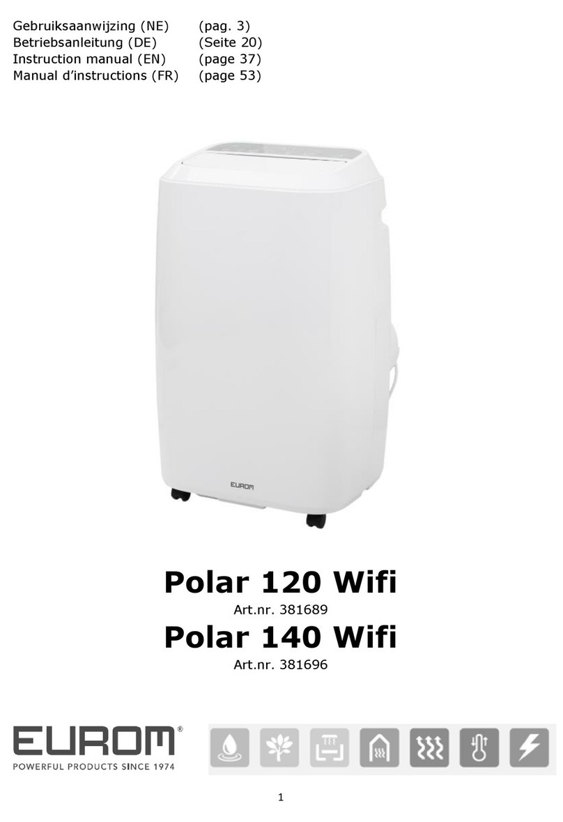 EUROM Polar 120 Wifi User manual