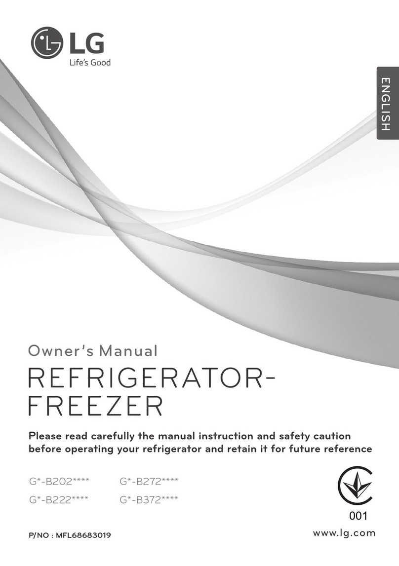 LG G-B202 Series owner's manual