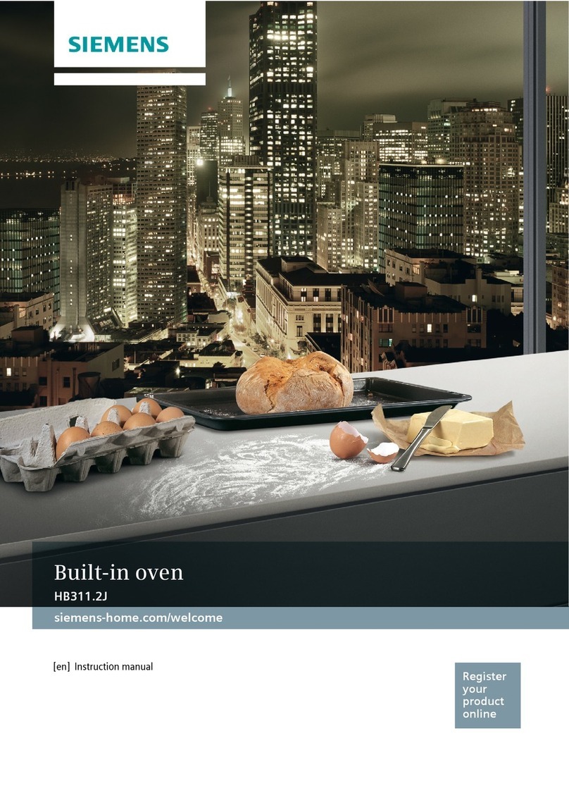 Siemens HB311 2J Series User manual