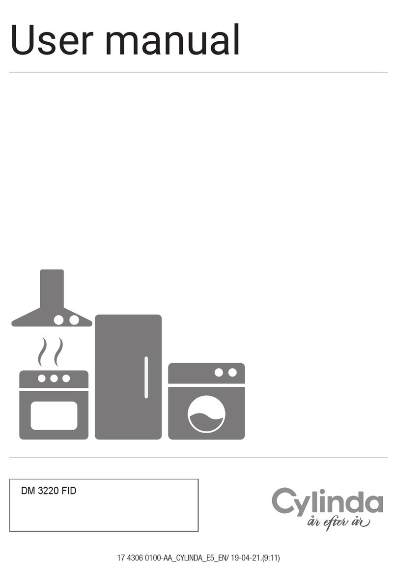 Cylinda DM 3220 FID user manual