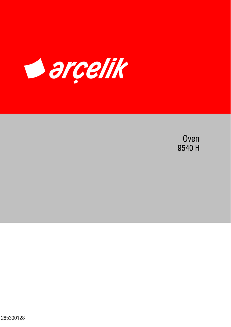 arcelik 9540 H User manual
