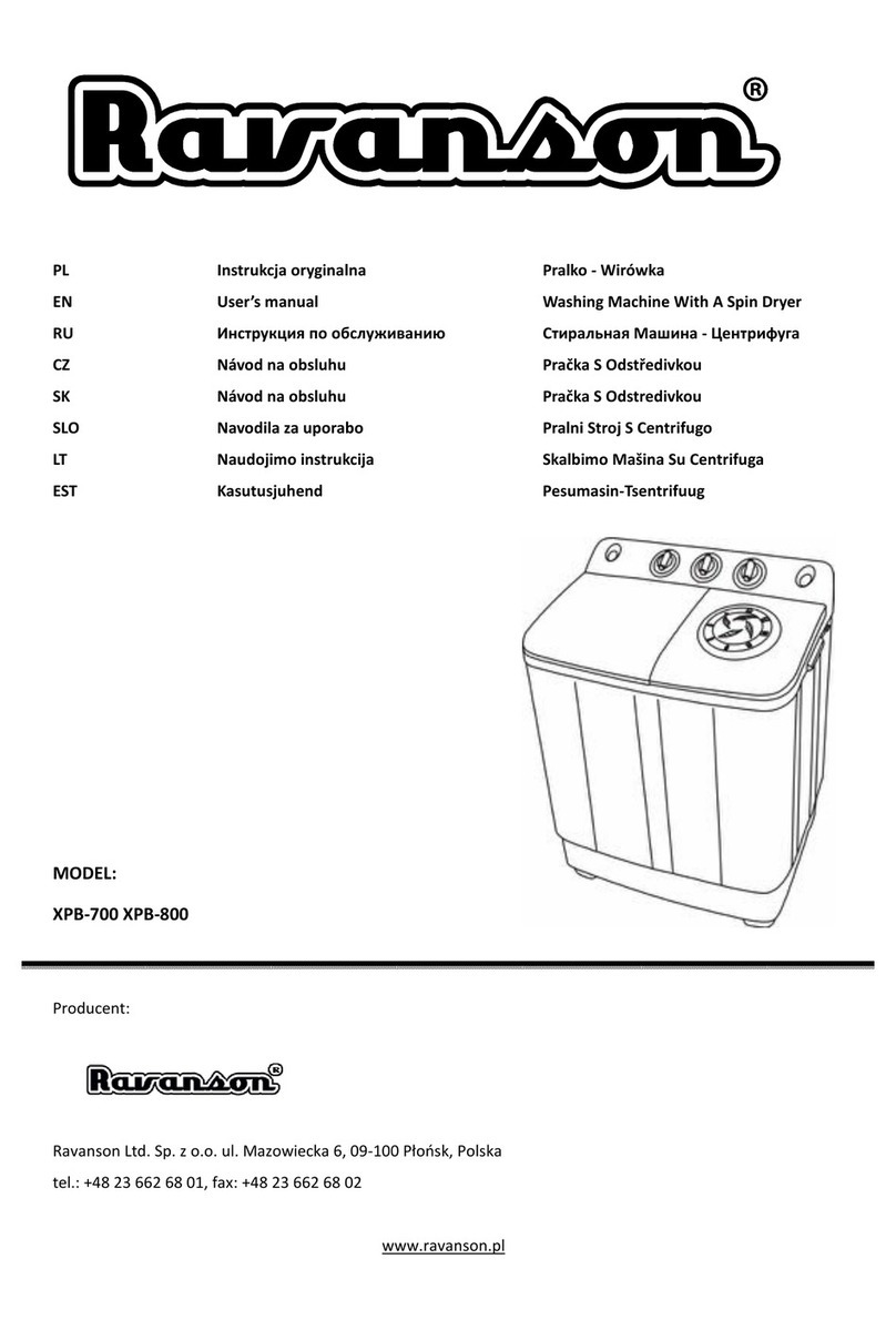 Ravanson XPB-700 User manual
