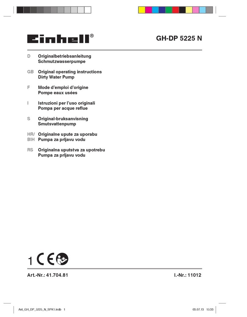 EINHELL GH-DP 5225 N Original operating instructions